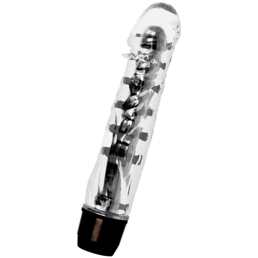 Vibratore Jelly Axel impermeabile con vibrazioni multiple, 14 cm